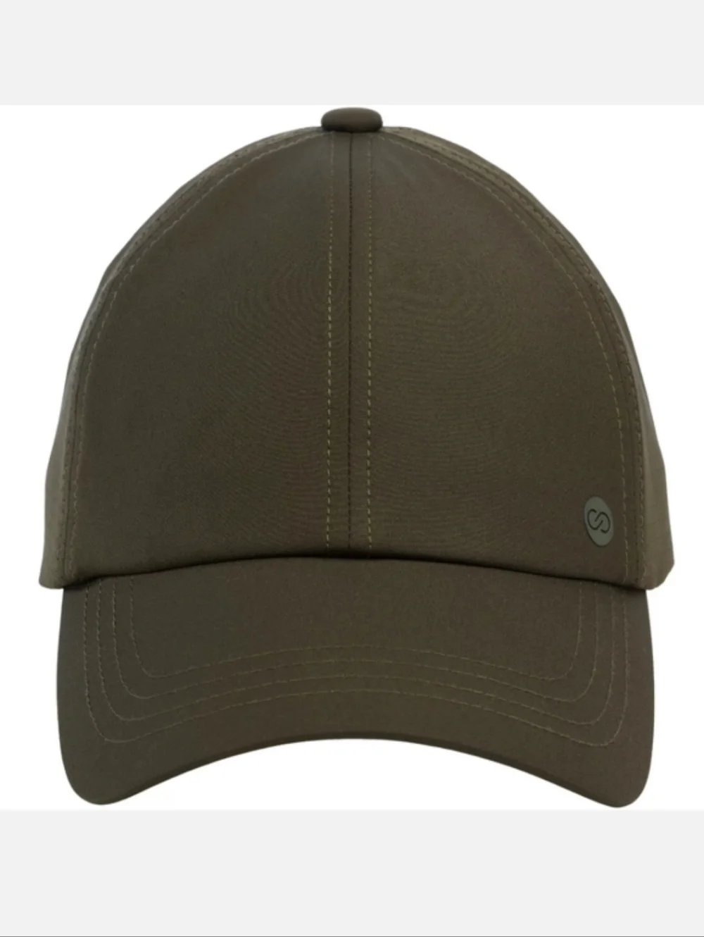 CALIA Deep Green Crossback Ponytail Messy Bun Performance Hat - NWT